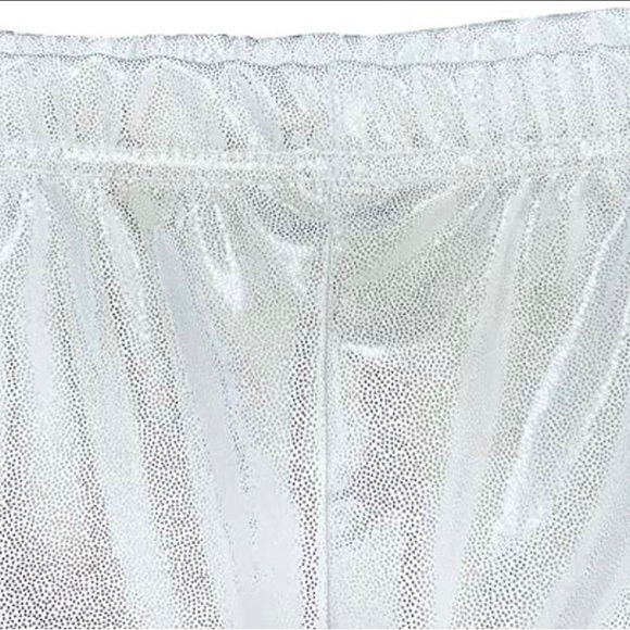 Girls’ Sparkle Dance Short Tumbling Athletic Gymnastics short (black) - Picture 3 of 8